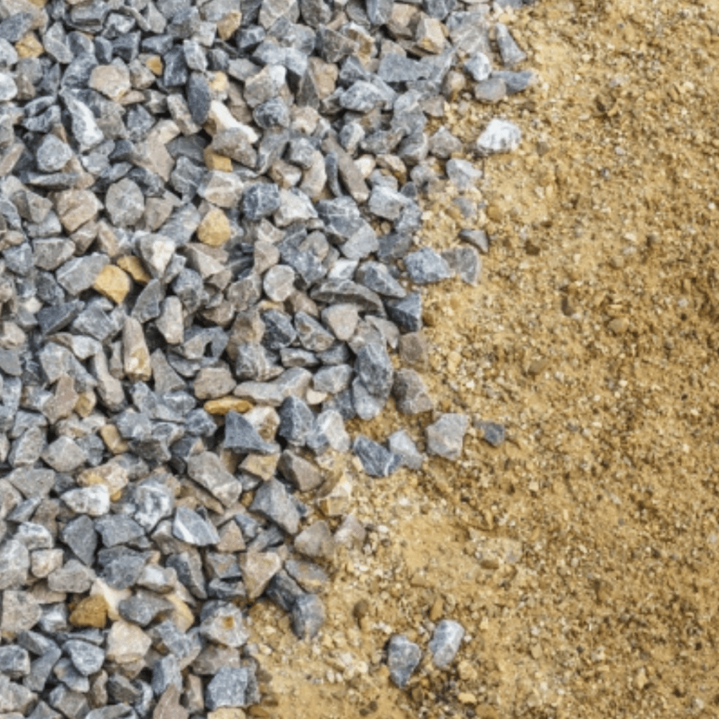 Sand and gravel